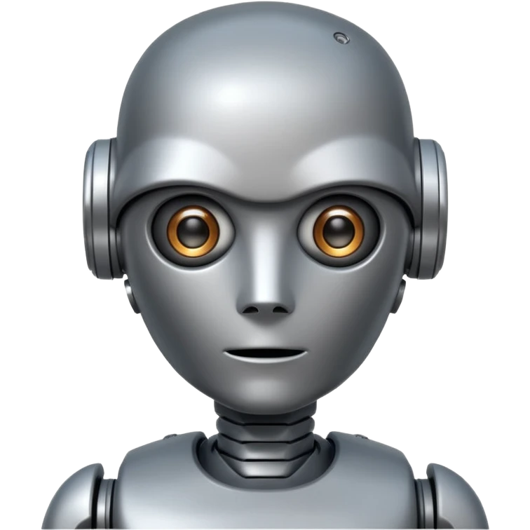 robot asking emoji