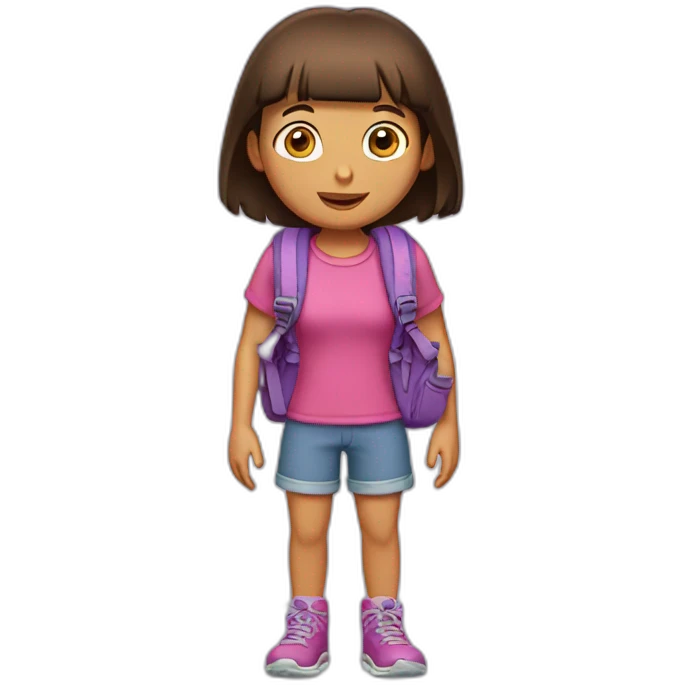 Dora’s backpack emoji