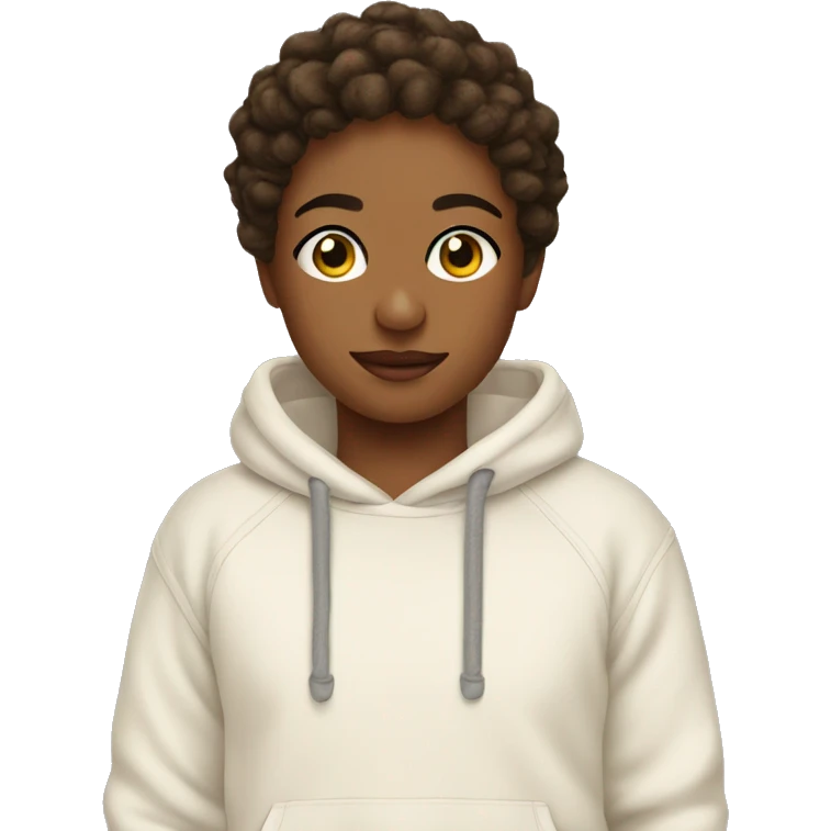 Cozy sweatshirt set emoji