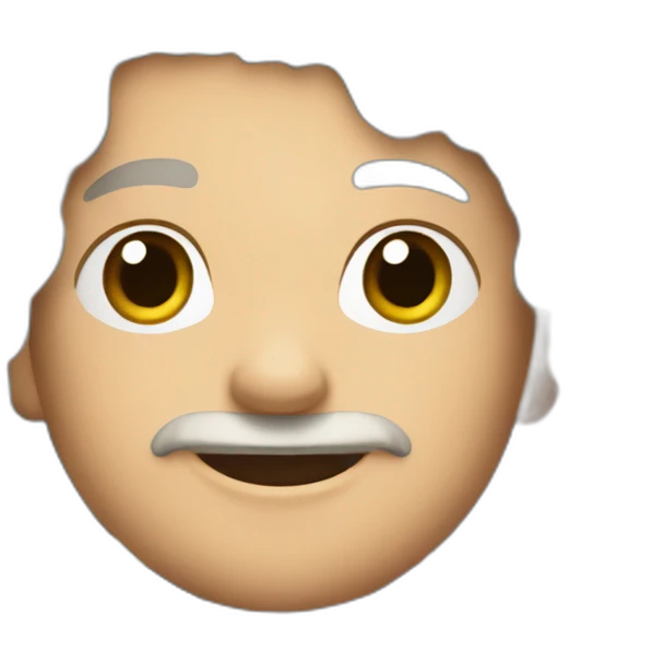 Nain sur bourdon emoji