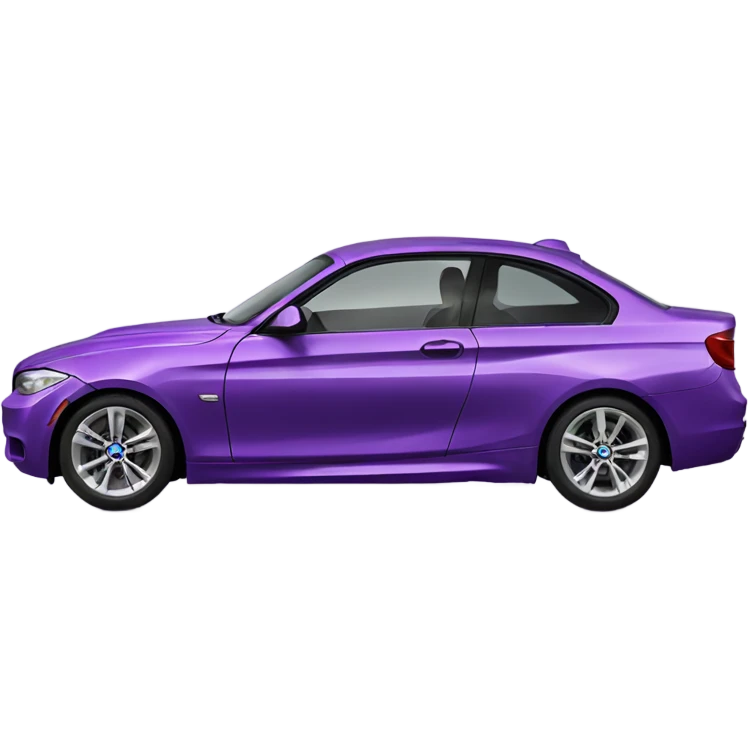 Purple bmw  emoji