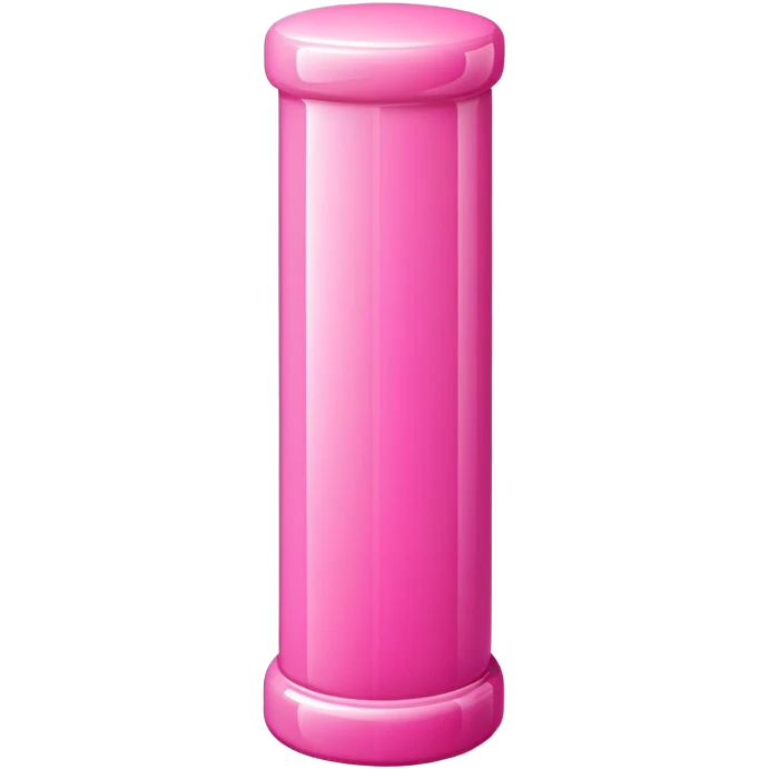 pink 3d pillar emoji