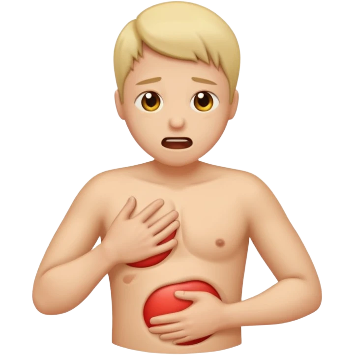 Passing a kidney stone emoji