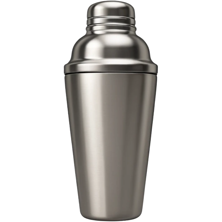 A boston cocktail shaker in ios emoji style emoji