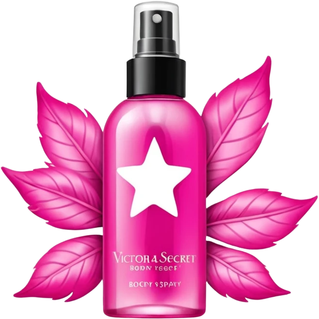 victoria secret body spray mist emoji