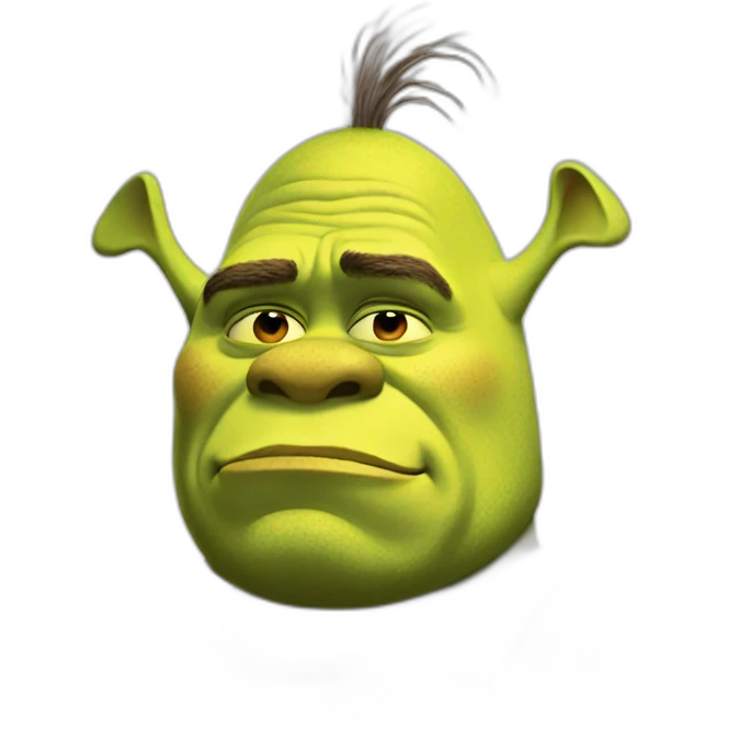 sad shrek emoji
