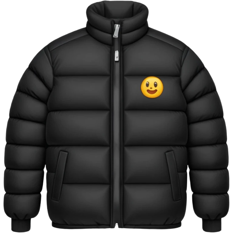 black puffer emoji