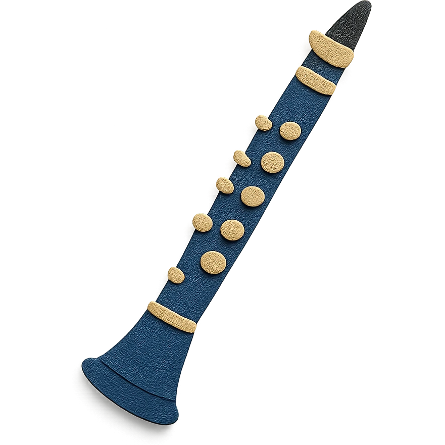 clarinet with mouthpiece emoji