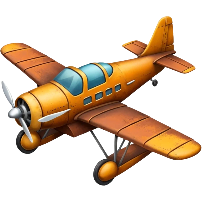 small size plane old town emoji