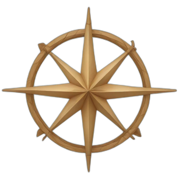 Wind rose emoji
