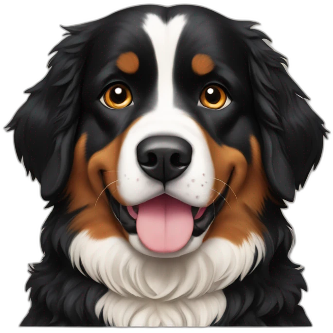 bernese mountain dog wedding male emoji