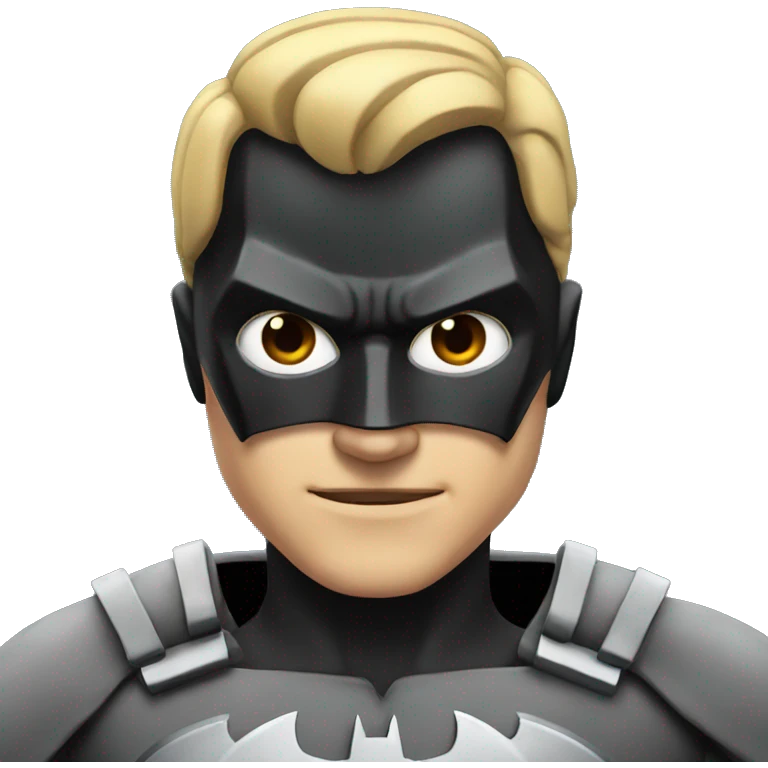 Red batman  emoji