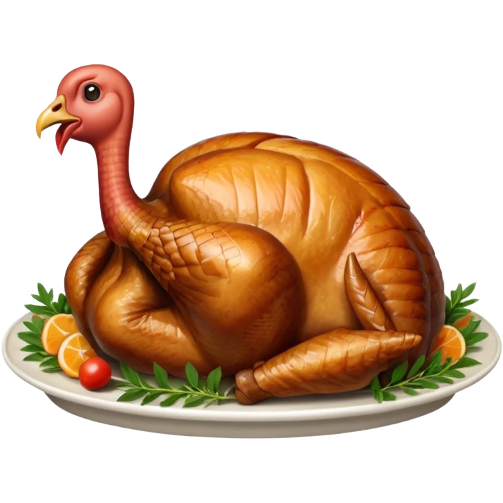 christmas turkey emoji