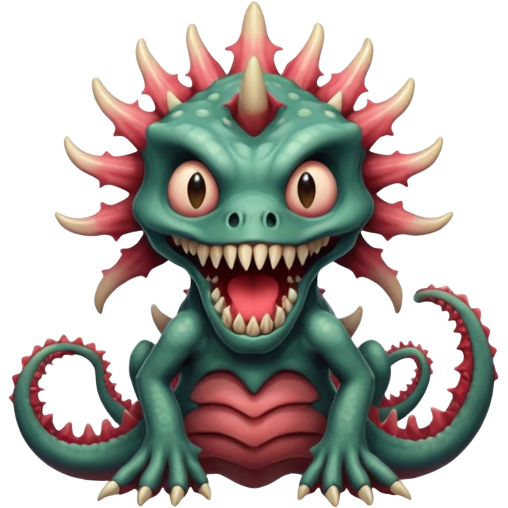 Stranger Things big monster emoji