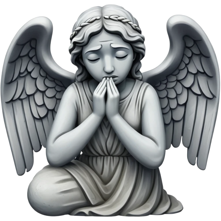Weeping angel emoji