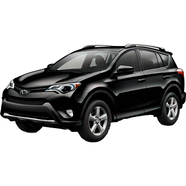 toyota rav4 black car emoji