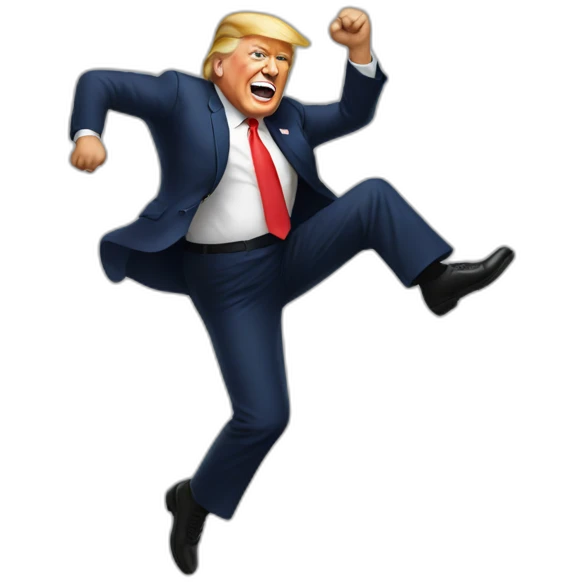 trump-getting-jumped emoji