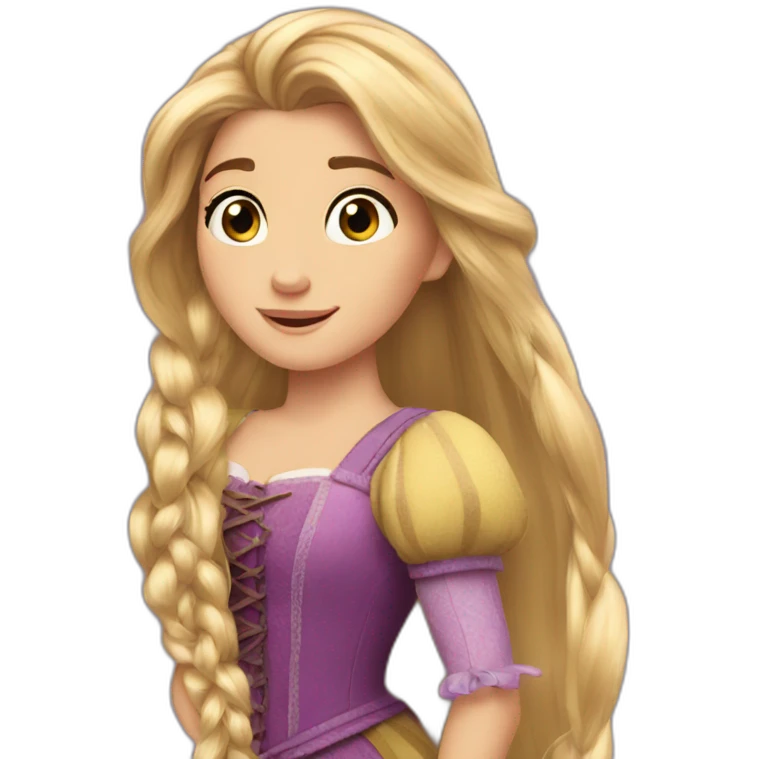 rapunzel emoji