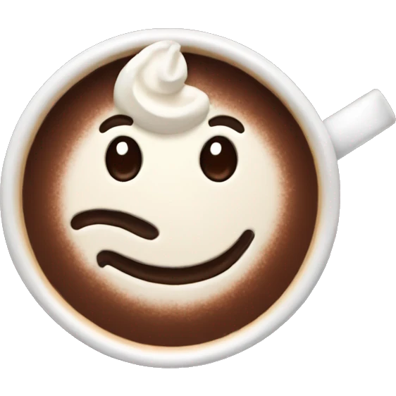 hot chocolate  emoji
