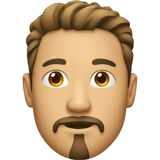 men goatee  emoji