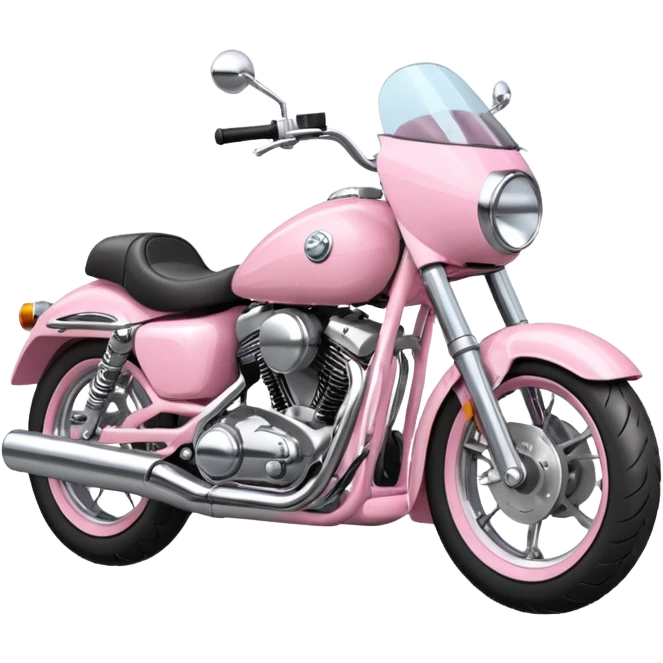 baby pink motorcycle emoji
