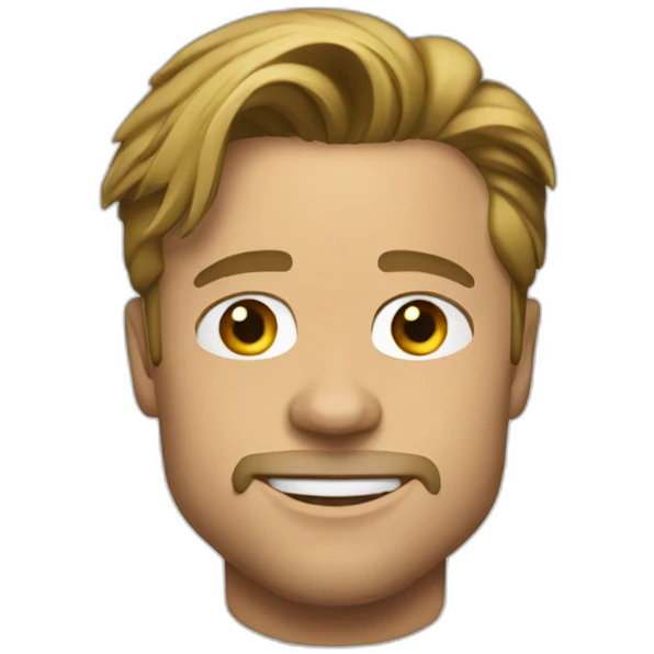brad pitt emoji