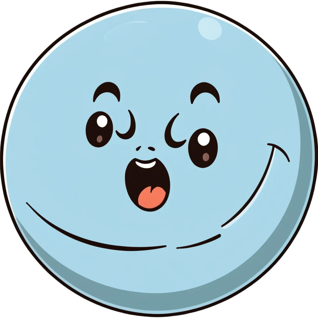 full moon with a yawning sleepy face and droopy eyes emoji