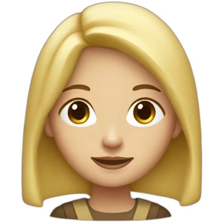 blonde religious girl emoji