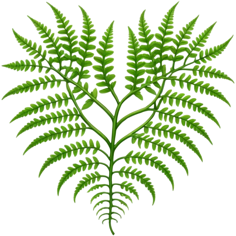 Fern heart  emoji