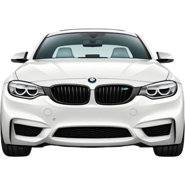 white BMW emoji
