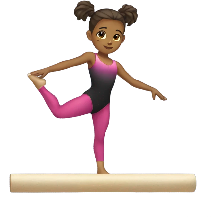 Girl do gymnastics emoji