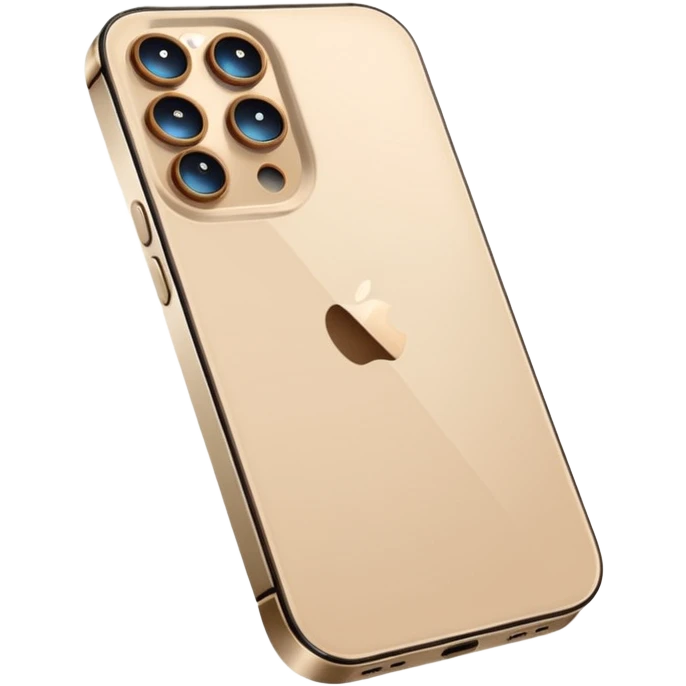 Beige iPhone 13pro emoji