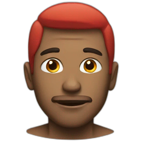 red emoji