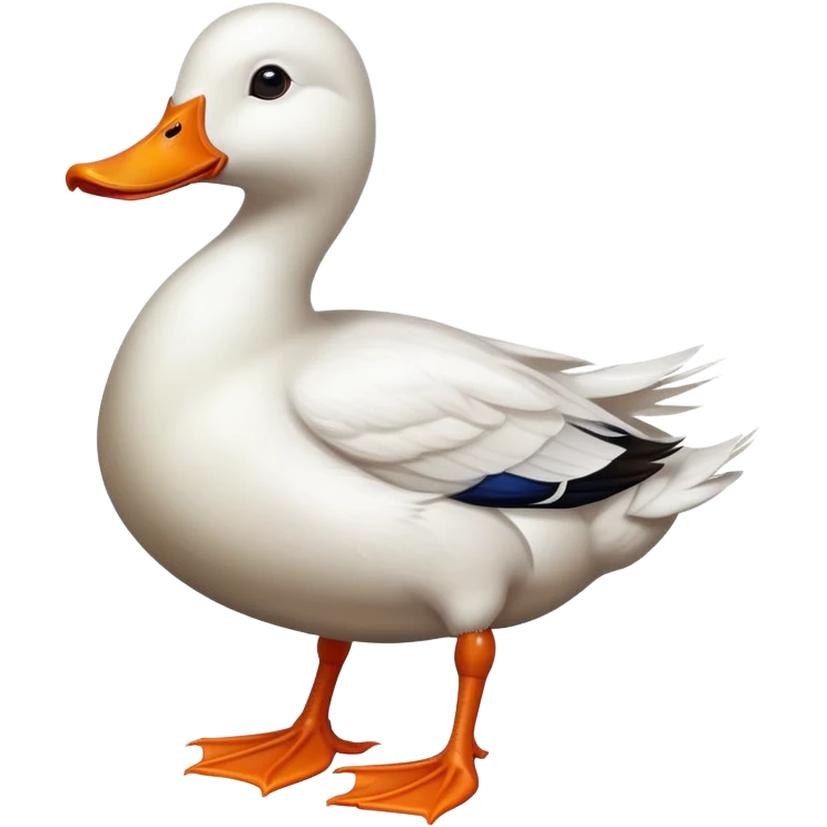 a duck emoji