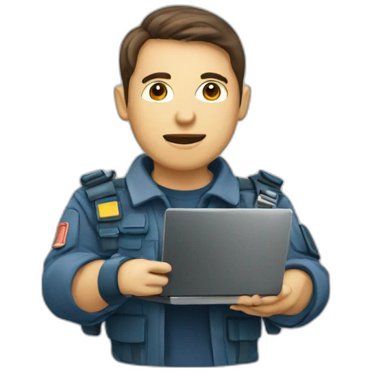 Dawn information security IT specialist emoji
