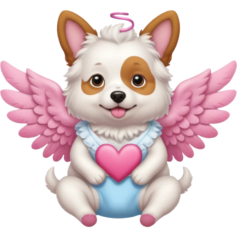 cupid dog  emoji