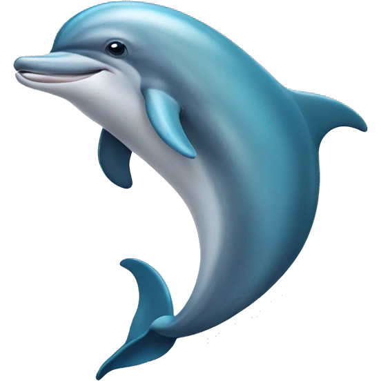 Dolphin with legs emoji