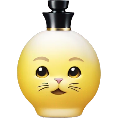 Cat spraying Dior perfume  emoji