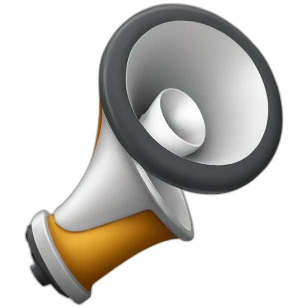 megaphone emoji