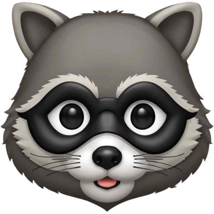  racoon with mustashe emoji