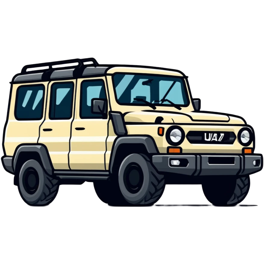 UAZ Patriot Russian 4x4 SUV with rugged appearance emoji