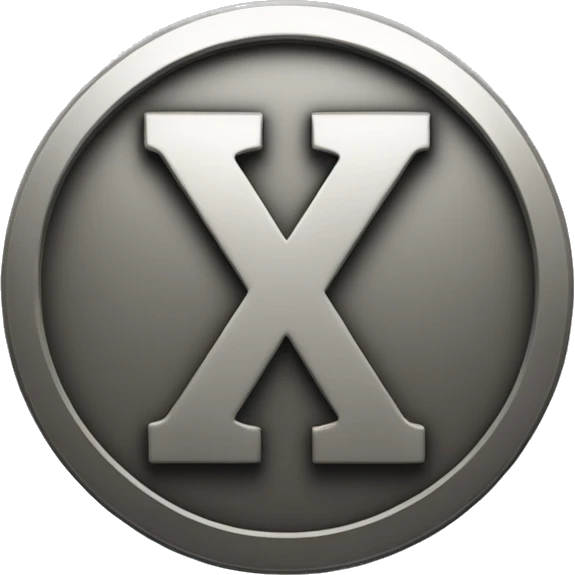 x coin emoji