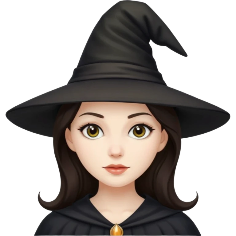 Brunette Witch  emoji