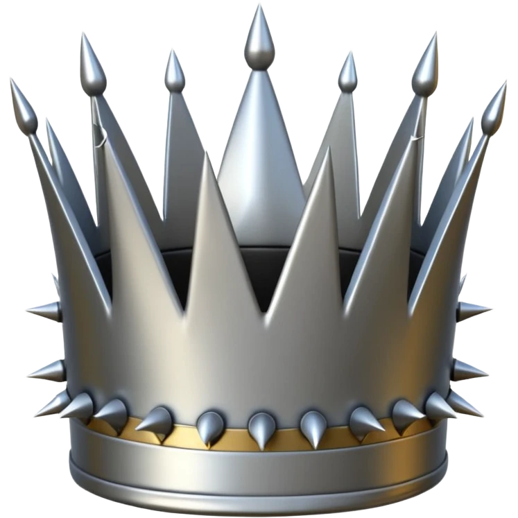 Spiked crown emoji