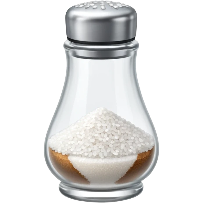 salt shaker with salt grains emoji