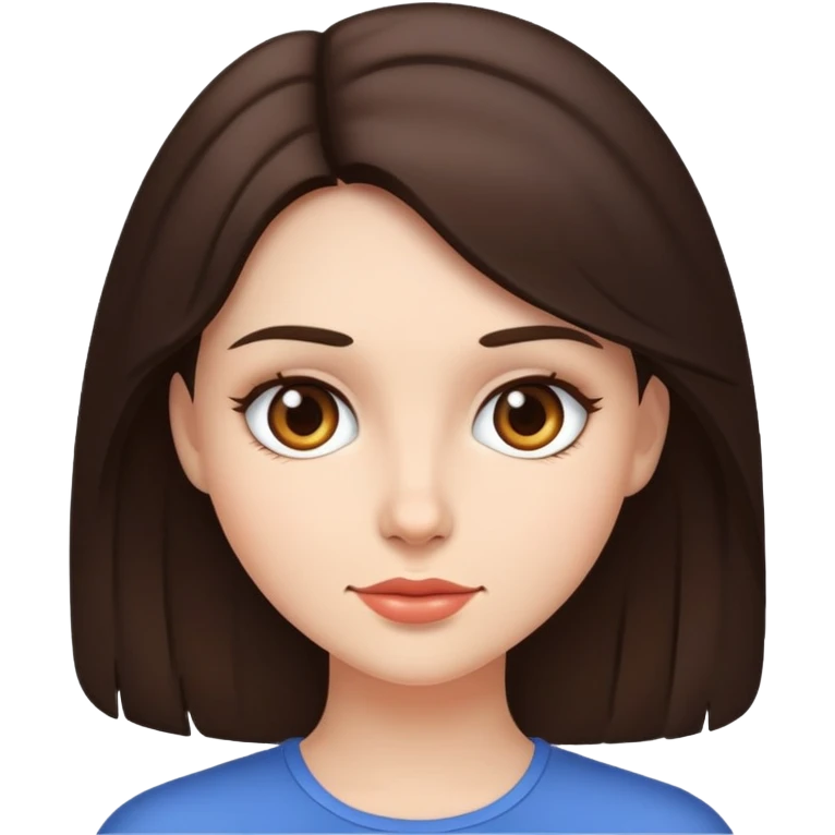 Создай голую брюнетку emoji