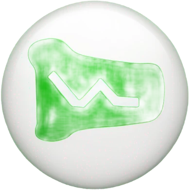 pause button with green background emoji