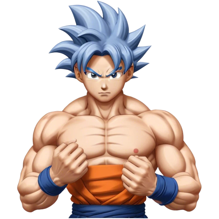 Ultra instinct goku emoji