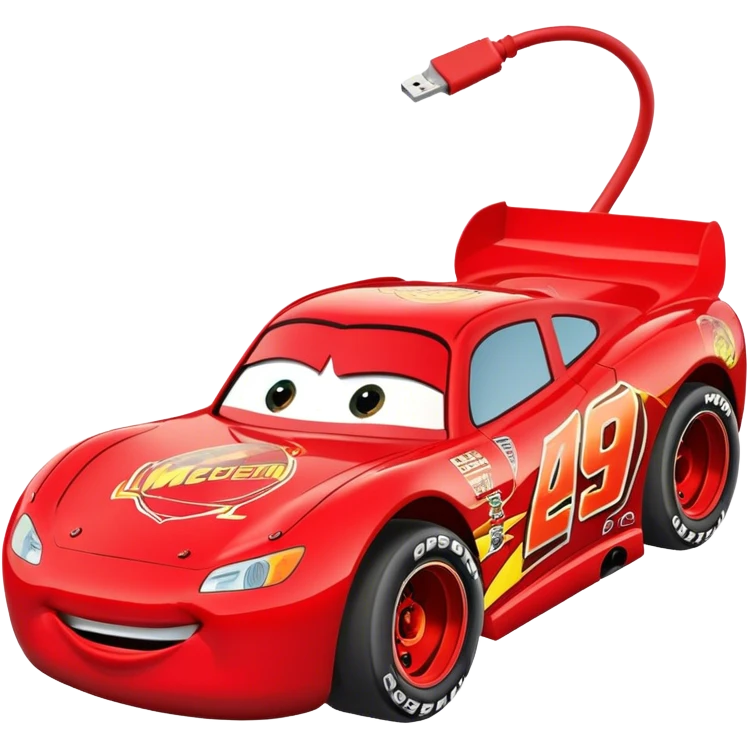 Lightning mcqueen  emoji