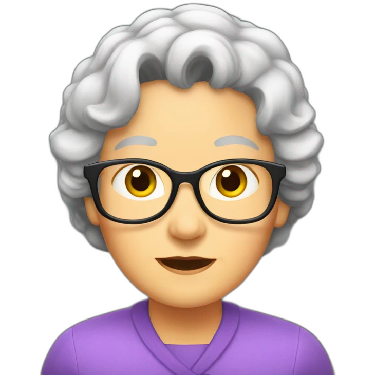 granma-in-tv-frame emoji